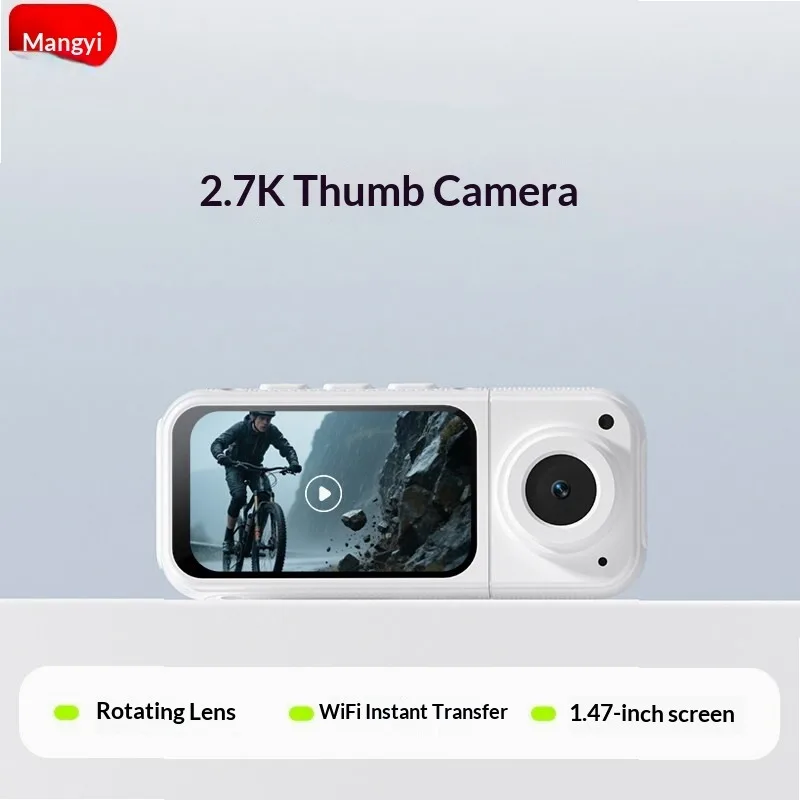 HD Magnetic Rotating Lens Sports Camera for Outdoor Vlogging with Anti-Shake Action Recording
HD Magnetic Rotating Lens Sports Camera for Outdoor Vlogging with Anti-Shake Action Recording
