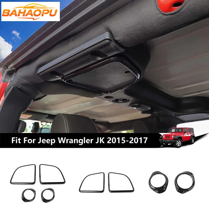 BAHAOPU Car horn decoration Cover kit Car Roof/A-pillar Speaker Decoration Ring for Jeep Wrangler JK 2015 2016 2017,Accessories
BAHAOPU Car horn decoration Cover kit Car Roof/A-pillar Speaker Decoration Ring for Jeep Wrangler JK 2015 2016 2017,Accessories