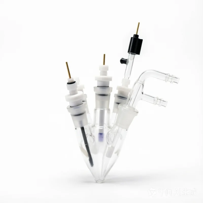 1PCS 5-20mL Five-Port Electrolytic Cell, Sealed Glass Cell with Salt Bridge & F-Type Gas Inlet/Outlet for 3-Electrode System
1PCS 5-20mL Five-Port Electrolytic Cell, Sealed Glass Cell with Salt Bridge & F-Type Gas Inlet/Outlet for 3-Electrode System
