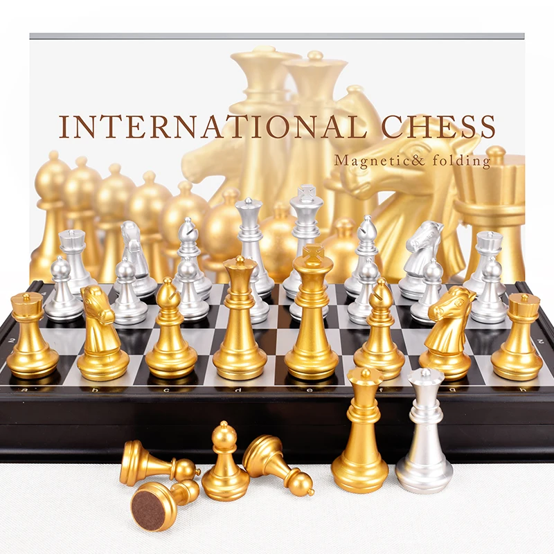 Table Board Game Chess Luxury Pieces Unusual Plastic Souvenir Chess ChildrenTournament Medieval Xadrez Entertainment OA50XQ
Table Board Game Chess Luxury Pieces Unusual Plastic Souvenir Chess ChildrenTournament Medieval Xadrez Entertainment OA50XQ
