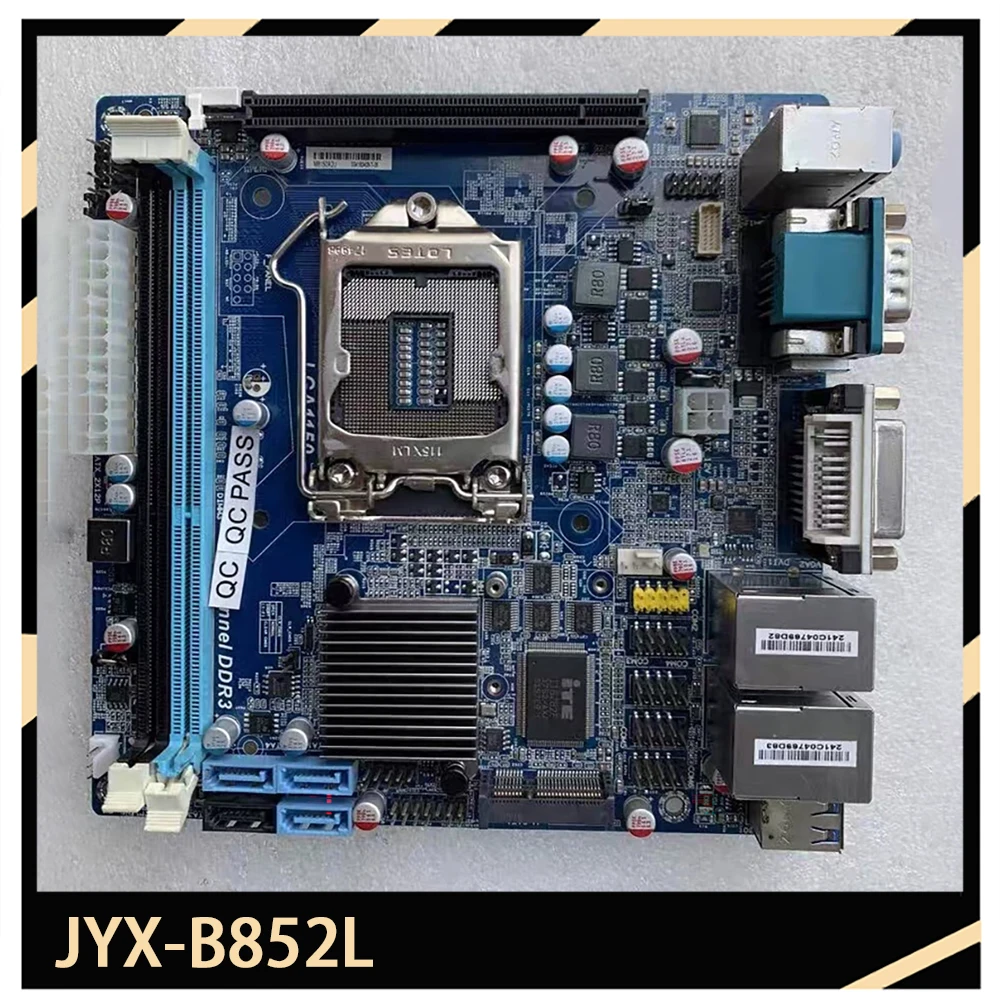 Industrial control motherboard B85 6COM Soft router industrial motherboard JYX-B852L
Industrial control motherboard B85 6COM Soft router industrial motherboard JYX-B852L