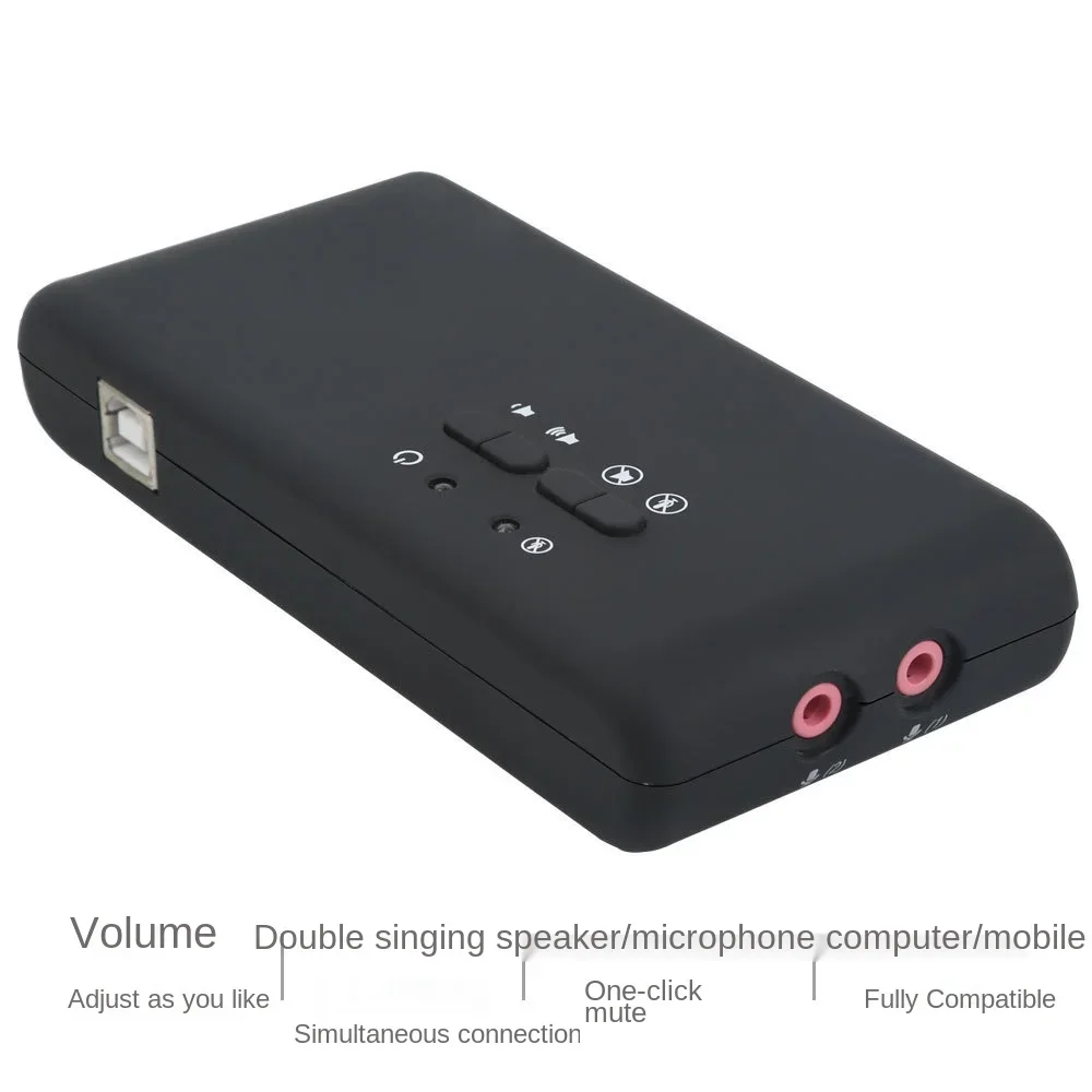USB 7.1 Sound Card with SPDIF & USB Extension Cable, remote wake - up support, USB2.0 sound card add on cards, Chipset
USB 7.1 Sound Card with SPDIF & USB Extension Cable, remote wake - up support, USB2.0 sound card add on cards, Chipset