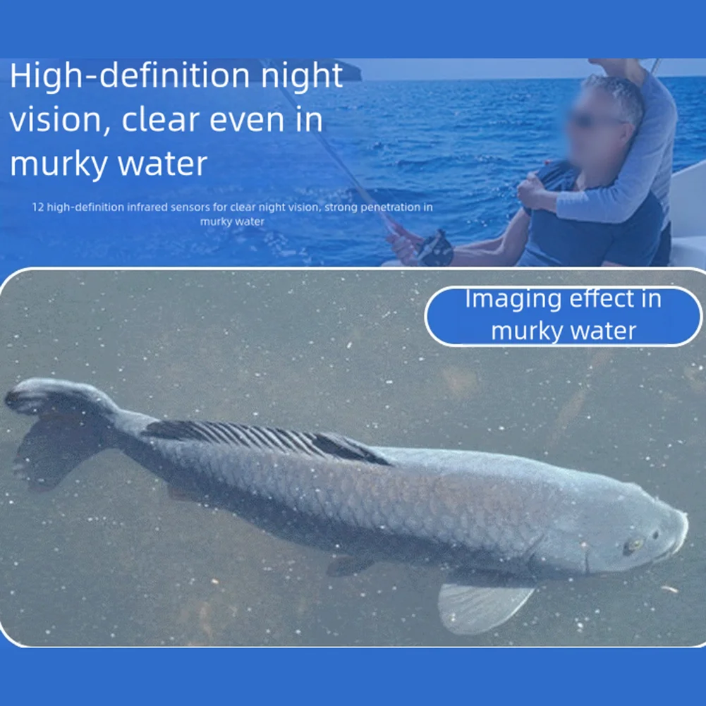 Portable Fishing Device Fish Finder 220 Wide Angle 30 M Depth Detection 8 Hours Battery Life For Engineering Surveying
Portable Fishing Device Fish Finder 220 Wide Angle 30 M Depth Detection 8 Hours Battery Life For Engineering Surveying