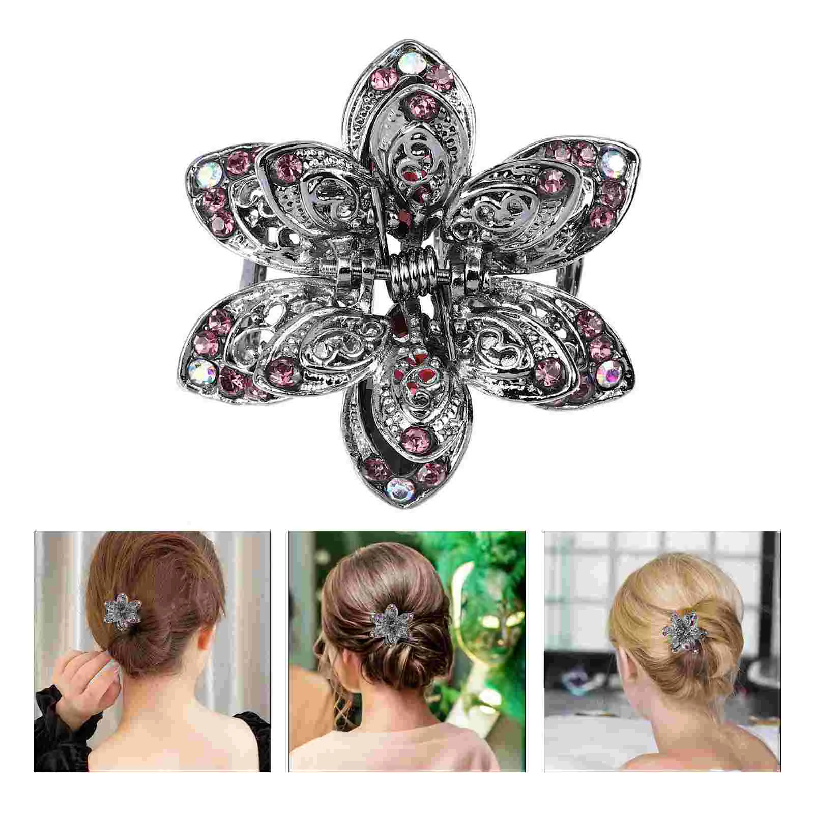 2 Pcs Crystal Hair Clips Claw Holders Ponytail Embellishments Metal Alloy Jaw Hairpins Accessories Styling Tools Beauty Health
2 Pcs Crystal Hair Clips Claw Holders Ponytail Embellishments Metal Alloy Jaw Hairpins Accessories Styling Tools Beauty Health