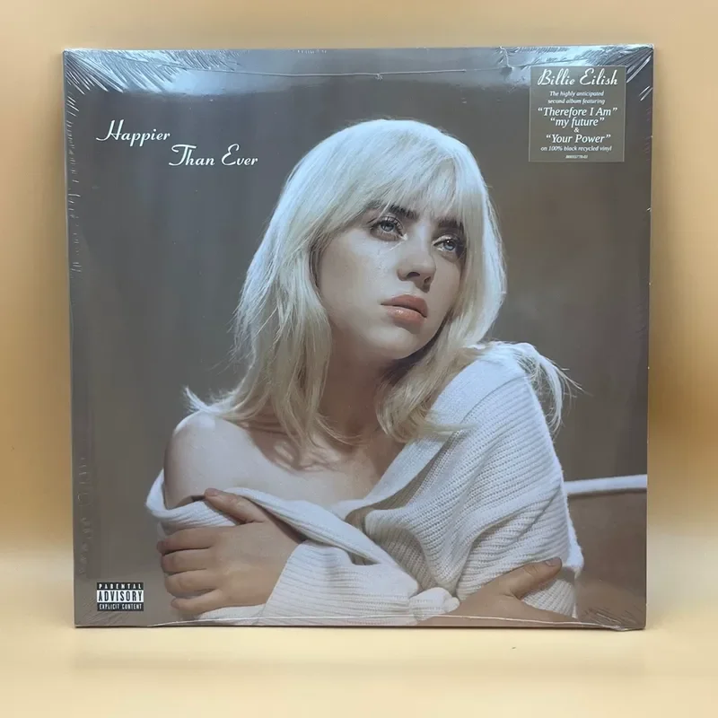 Billie Eilish Happier Than Ever 2LP Vinyl Record European Version New for Billie Eilish
Billie Eilish Happier Than Ever 2LP Vinyl Record European Version New for Billie Eilish