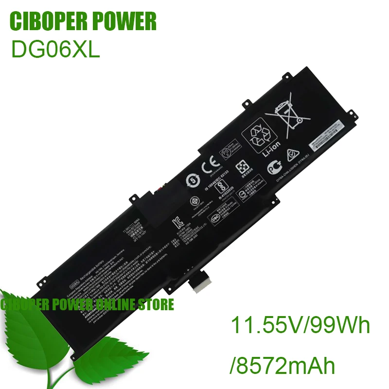CP Laptop Battery DGO6XL DG06XL 11.55V/99Wh/8572mAh For Omen X 17-AP000 17T-AP000 Series Notebook 925149-855 HSTNN-DB8G
CP Laptop Battery DGO6XL DG06XL 11.55V/99Wh/8572mAh For Omen X 17-AP000 17T-AP000 Series Notebook 925149-855 HSTNN-DB8G