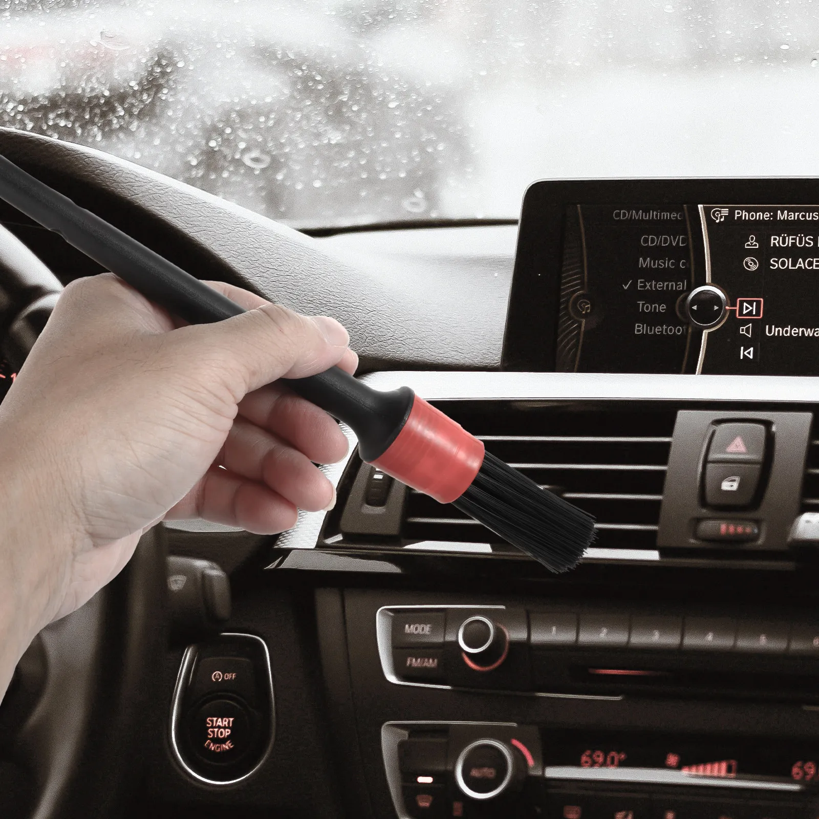 1Set Car Detailing Brush Set Professional Chemical Resistant Wire Brushes Air Vent Rim Gap Cleaning Tool for Cars Suvs
1Set Car Detailing Brush Set Professional Chemical Resistant Wire Brushes Air Vent Rim Gap Cleaning Tool for Cars Suvs