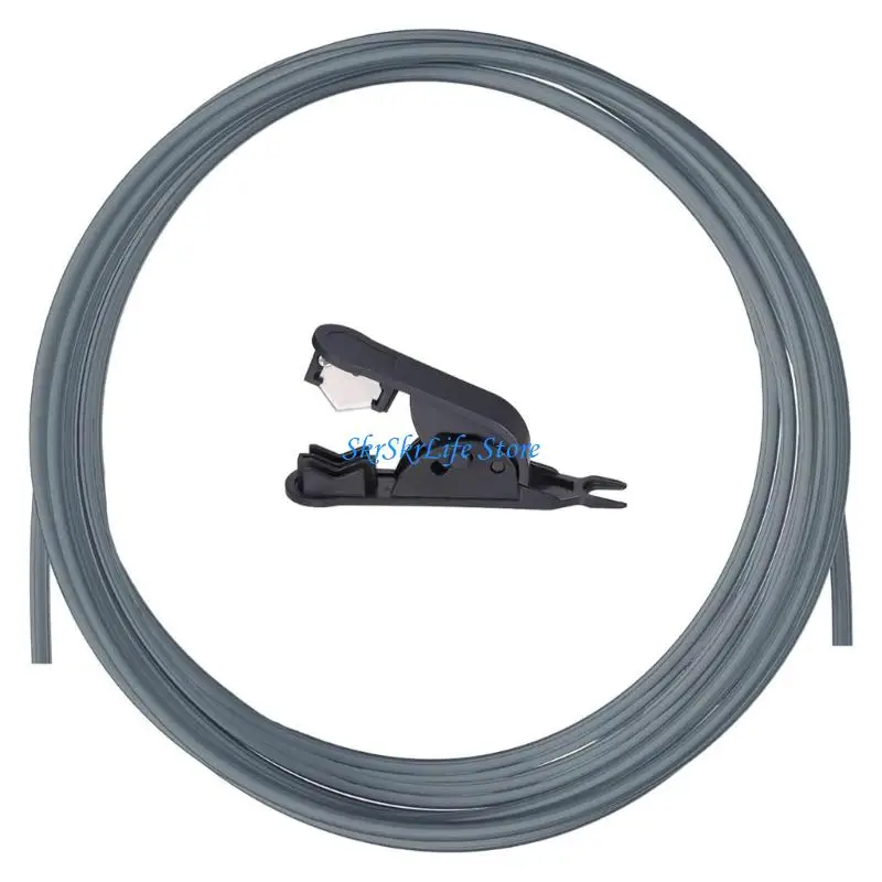 E65E 10M PTFE Tubing Cutter Included For 1.75mm Filament In Direct Drive 3D Printers Heat Resistant Design 2.5mm