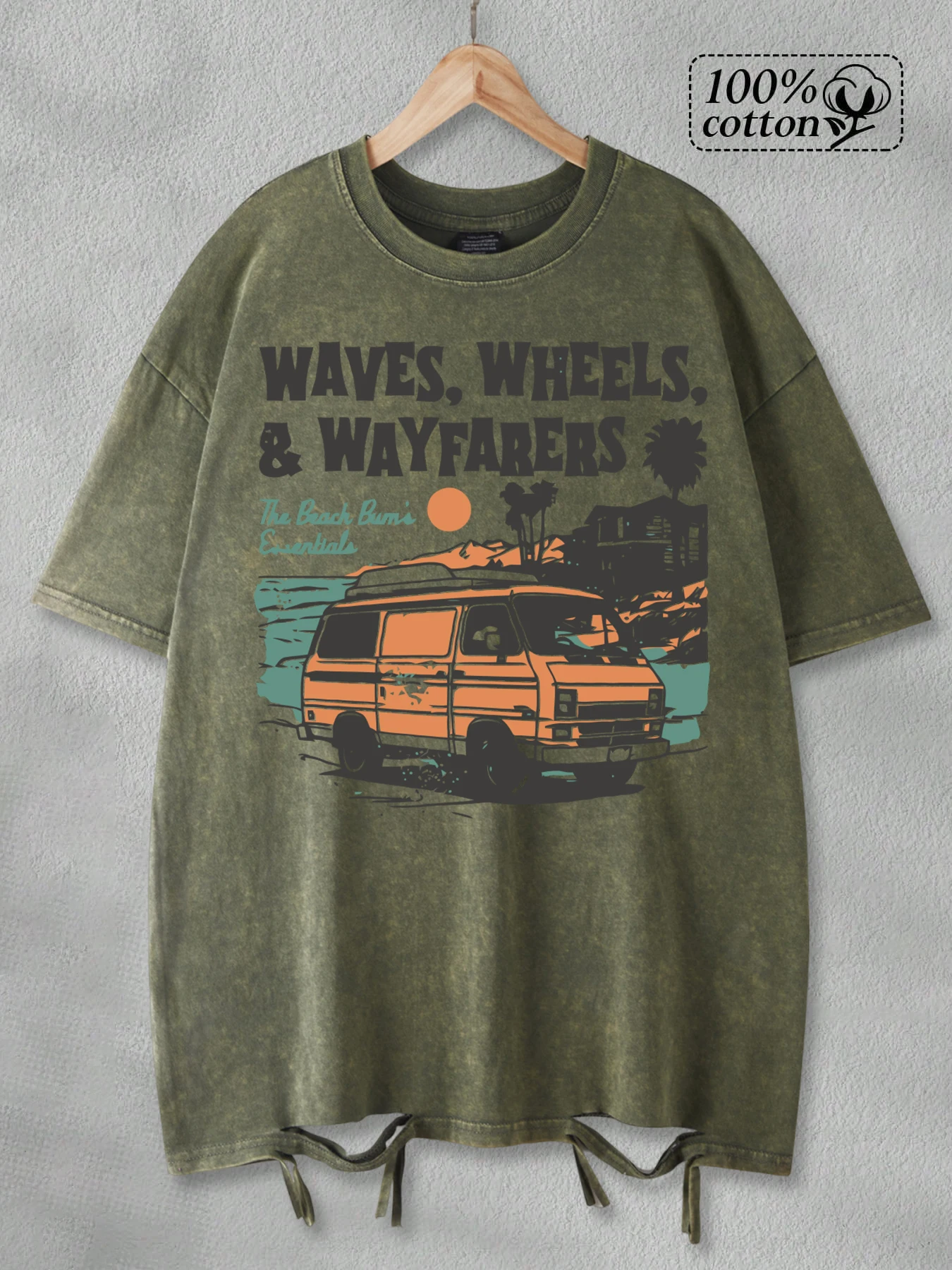 Waves Wheels Wayfarers Beach Print Men Washed Holes T-Shirt Soft Vintage T Shirts Hip Hop Casual Clothes Cotton Loose Top
Waves Wheels Wayfarers Beach Print Men Washed Holes T-Shirt Soft Vintage T Shirts Hip Hop Casual Clothes Cotton Loose Top