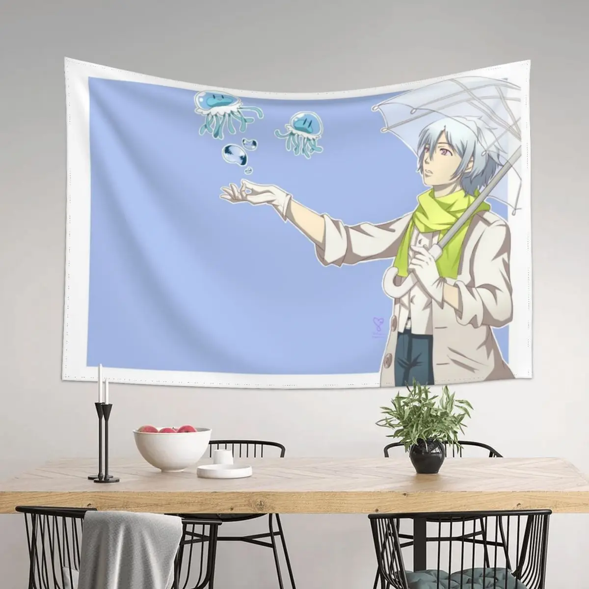 Watching the Jellyfishes- DmmD Clear Tapestry Home Decor Aesthetic Bed Room Decoration Living Room Decoration Tapestry
Watching the Jellyfishes- DmmD Clear Tapestry Home Decor Aesthetic Bed Room Decoration Living Room Decoration Tapestry