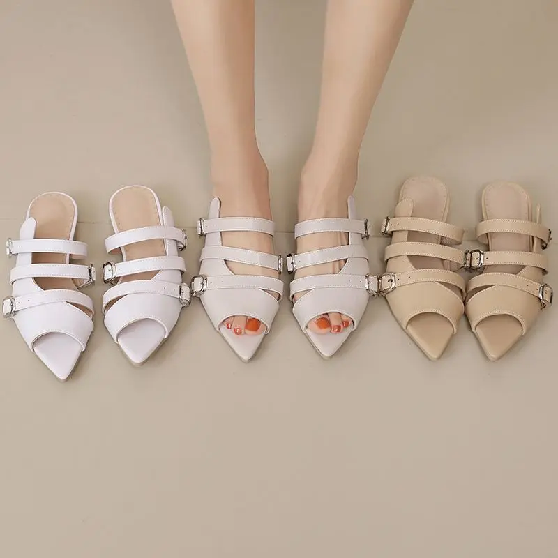 ORCHA LISA Fashion ORCHA LISA 2025 Design Women's Mules Sandals Peep Toe Flat Slip On Belt Buckle Soft Daily Plus Size 46-48
ORCHA LISA Fashion ORCHA LISA 2025 Design Women's Mules Sandals Peep Toe Flat Slip On Belt Buckle Soft Daily Plus Size 46-48