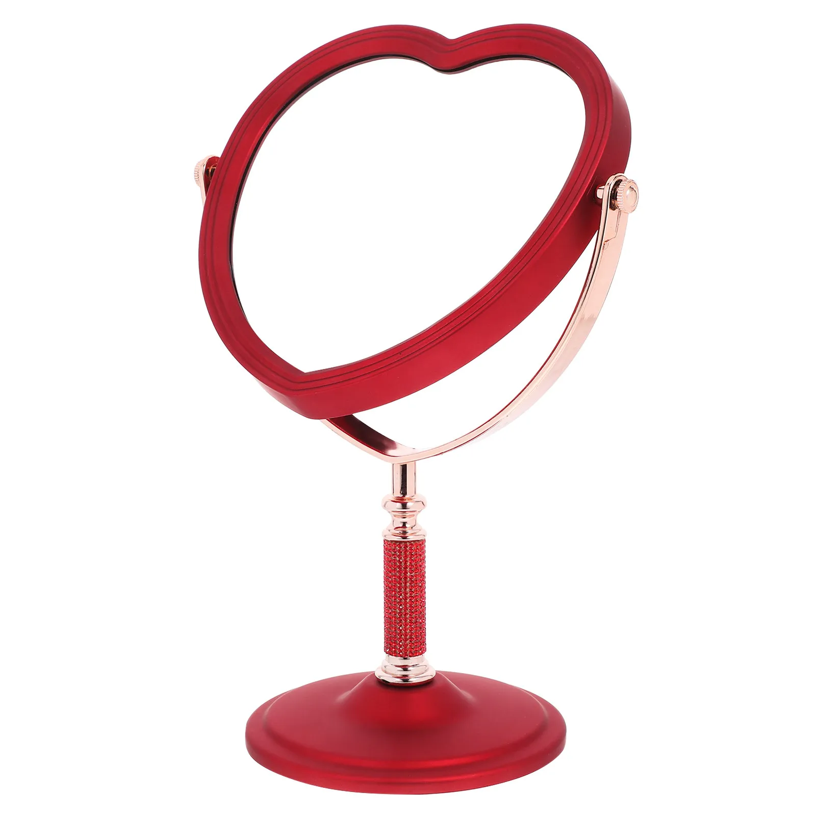 Elegant Heart Shaped Desk Mirror Wedding Style Hd Surface for Precise Makeup Application Lightweight Flat Base for Bedroom
Elegant Heart Shaped Desk Mirror Wedding Style Hd Surface for Precise Makeup Application Lightweight Flat Base for Bedroom
