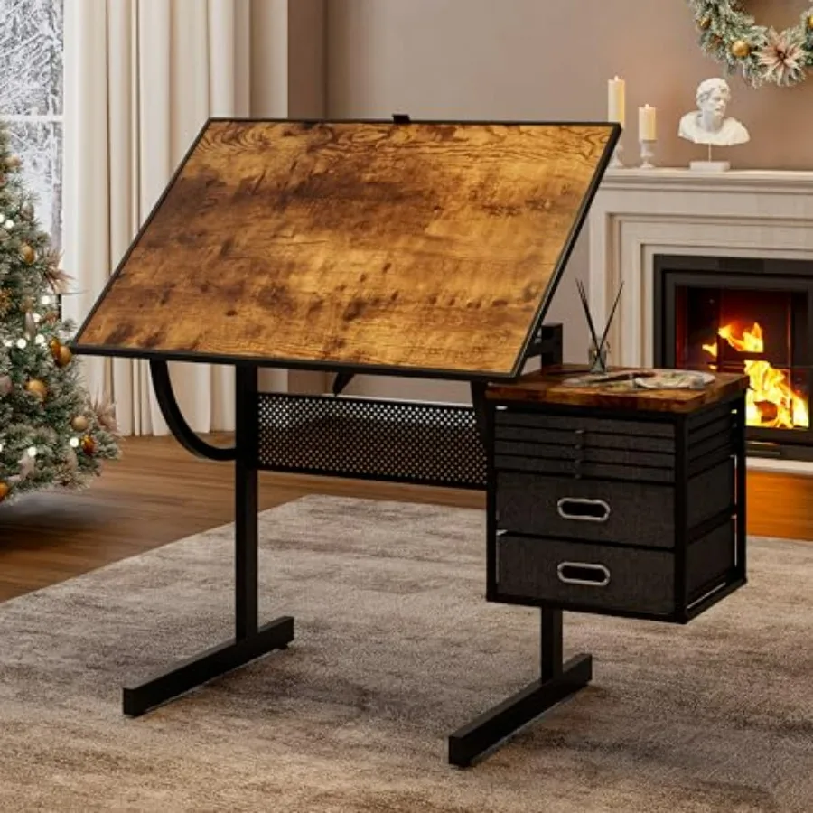 Metal Table Board for Adults Gift with 4 Trays and 2 Storage Drawers Black, Durable Steel, Compact Workspace Organizer
Metal Table Board for Adults Gift with 4 Trays and 2 Storage Drawers Black, Durable Steel, Compact Workspace Organizer