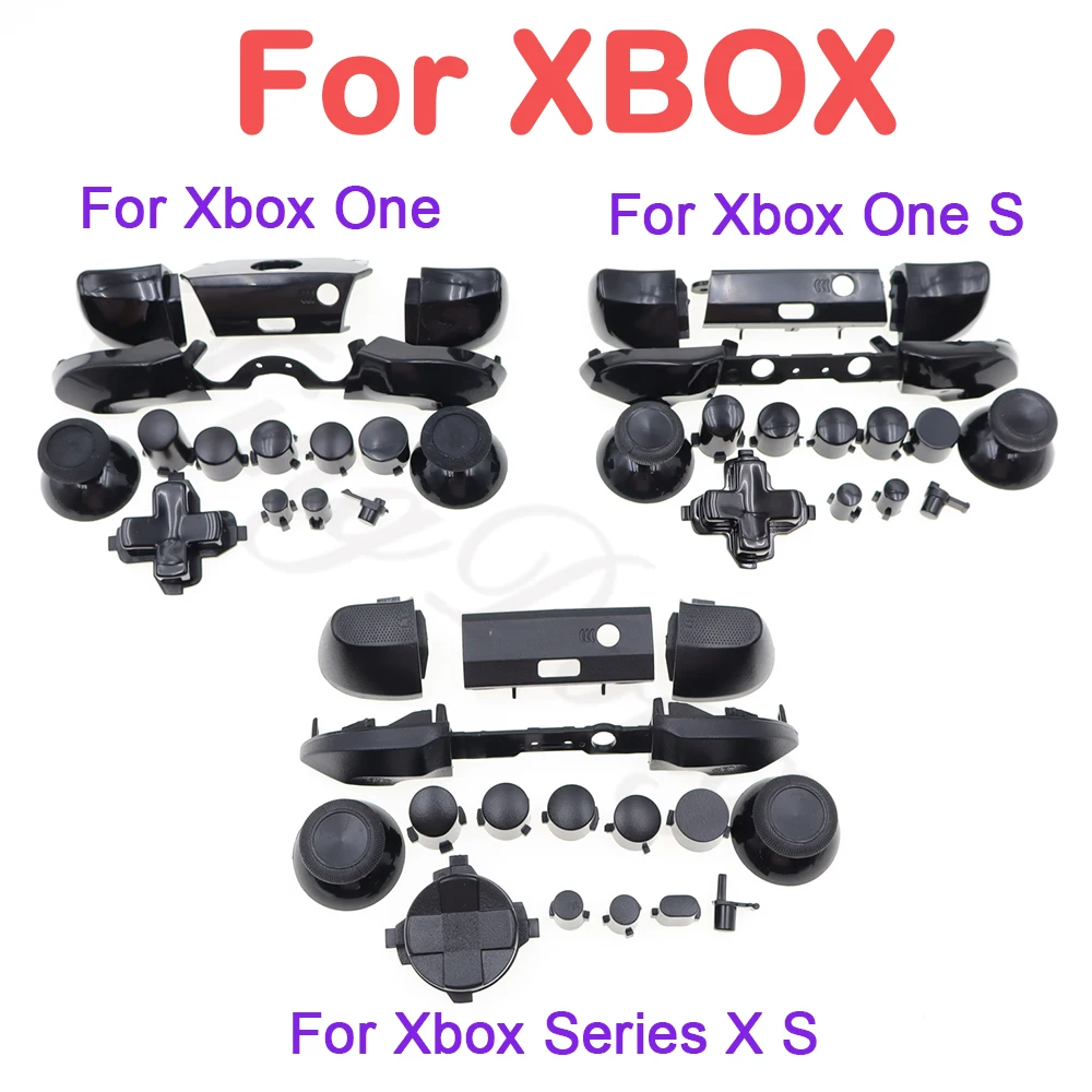 Full Set game controller buttons For Xbox One/ S For Xbox Series X S D-pad ABXY Trigger Keys Function option button rocker caps
Full Set game controller buttons For Xbox One/ S For Xbox Series X S D-pad ABXY Trigger Keys Function option button rocker caps