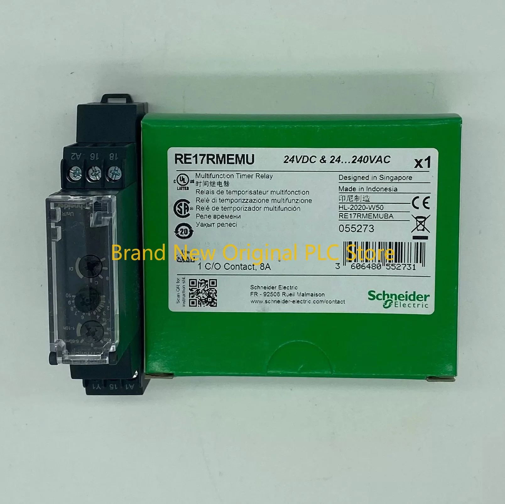 RE17RMEMU Time Relay RE17RAMU RE17RCMU Original
RE17RMEMU Time Relay RE17RAMU RE17RCMU Original