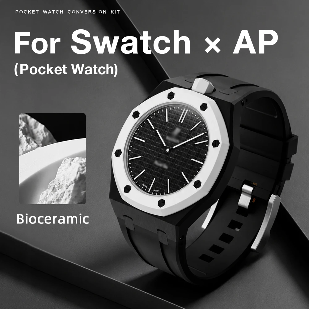 Soul Cool For A-P Swatch Royal Pop Ceramic Case Luxury Modification Kit Fashion Protective Changer To Wristwatch
Soul Cool For A-P Swatch Royal Pop Ceramic Case Luxury Modification Kit Fashion Protective Changer To Wristwatch