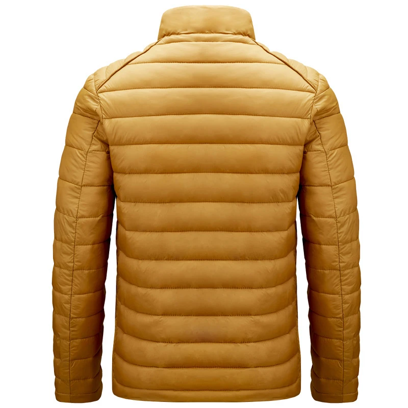 New Trend Man Autumn Winter Fashion cotton Jacket High Quality Ultralight Jackets Men Stand Collar Soft Fabric Outerwear Coat
New Trend Man Autumn Winter Fashion cotton Jacket High Quality Ultralight Jackets Men Stand Collar Soft Fabric Outerwear Coat