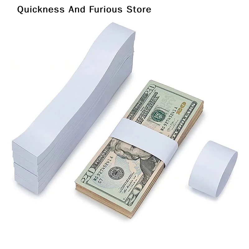 【TO】100pcs Money Bands Self-adhesive Tear Resistant Self Sealing Cash Straps Professional White Money Wrappers For Supermarkets
【TO】100pcs Money Bands Self-adhesive Tear Resistant Self Sealing Cash Straps Professional White Money Wrappers For Supermarkets