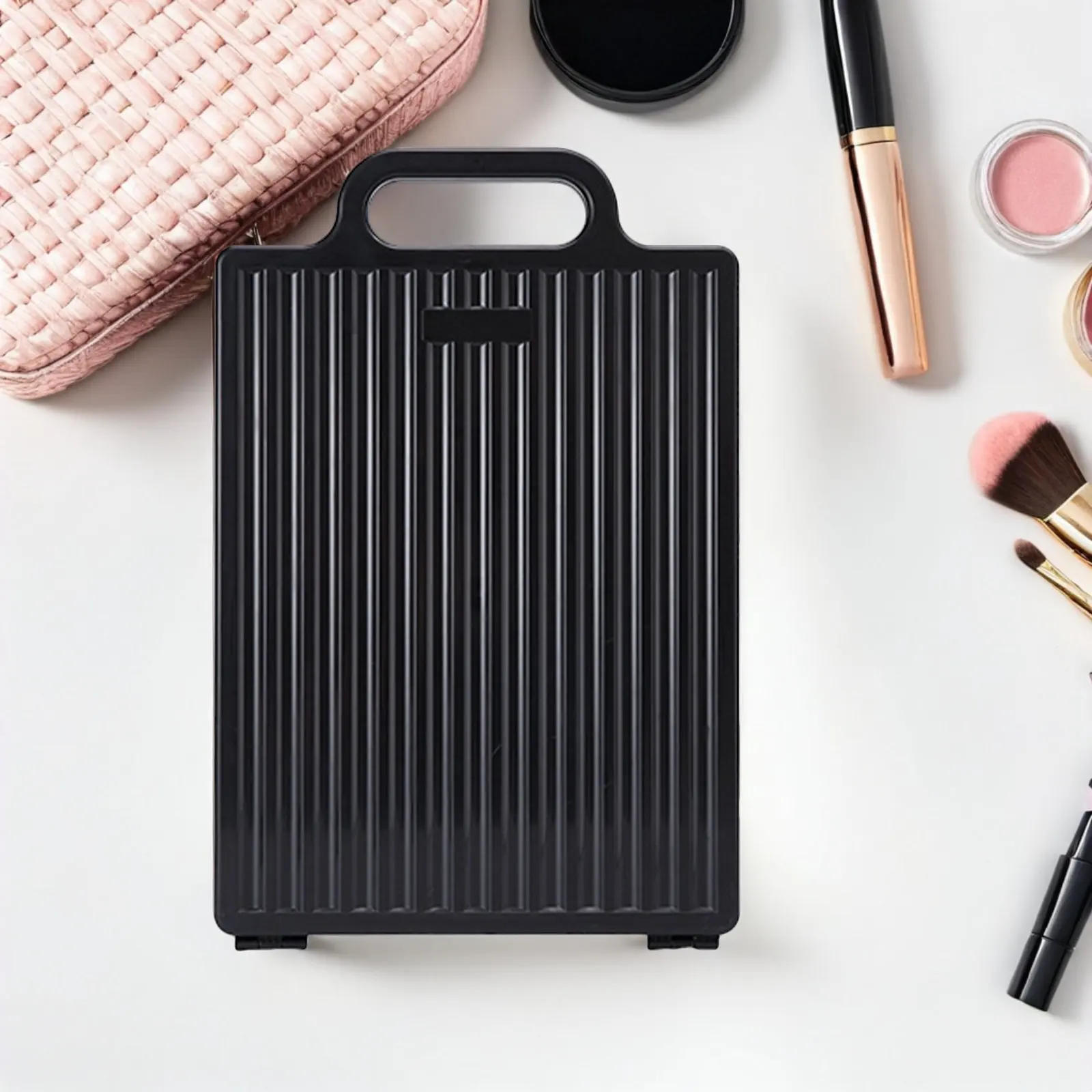 Двустороннее складное зеркало для макияжа, большое, 14x9, стеклянное, ручное, для парикмахерских, настенное, настольное, большое парикмахерское зеркало
Двустороннее складное зеркало для макияжа, большое, 14x9, стеклянное, ручное, для парикмахерских, настенное, настольное, большое парикмахерское зеркало