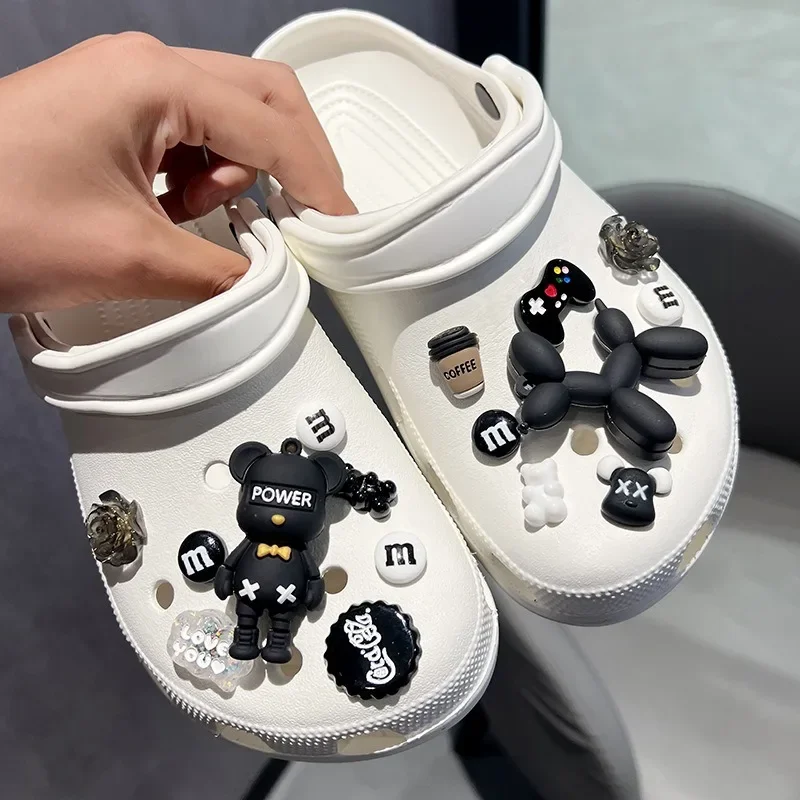 Black and White Bears Novelty Cute Hole Shoe Charms ABS Shoe Decorations Sneakers Slippers Accessories Girls Christmas Gifts
Black and White Bears Novelty Cute Hole Shoe Charms ABS Shoe Decorations Sneakers Slippers Accessories Girls Christmas Gifts