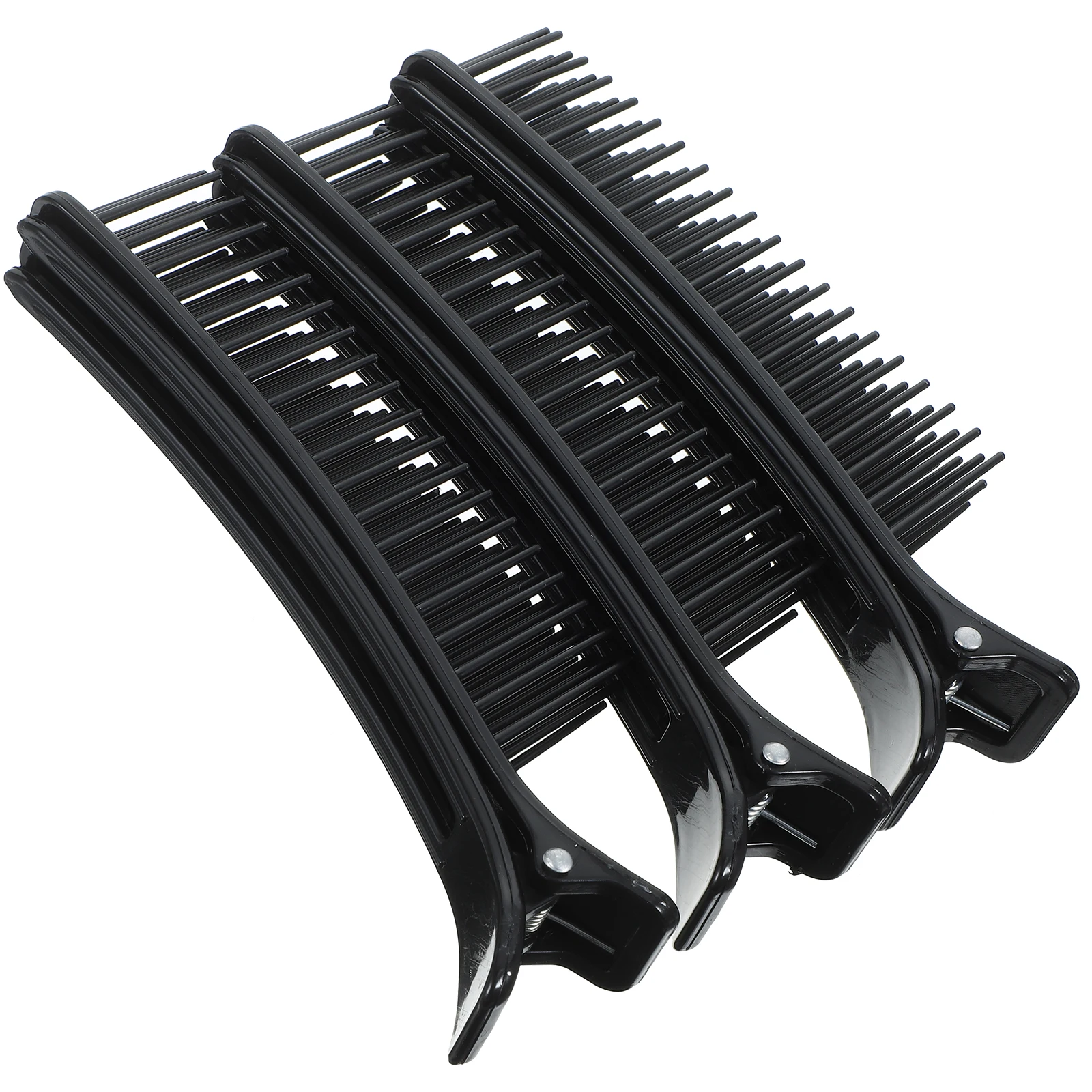 3pcs Layered Styling Clips Hair Curlers Salon Use Black Professional Tools Sectioning Root Volume Long Short Curly Straight
3pcs Layered Styling Clips Hair Curlers Salon Use Black Professional Tools Sectioning Root Volume Long Short Curly Straight