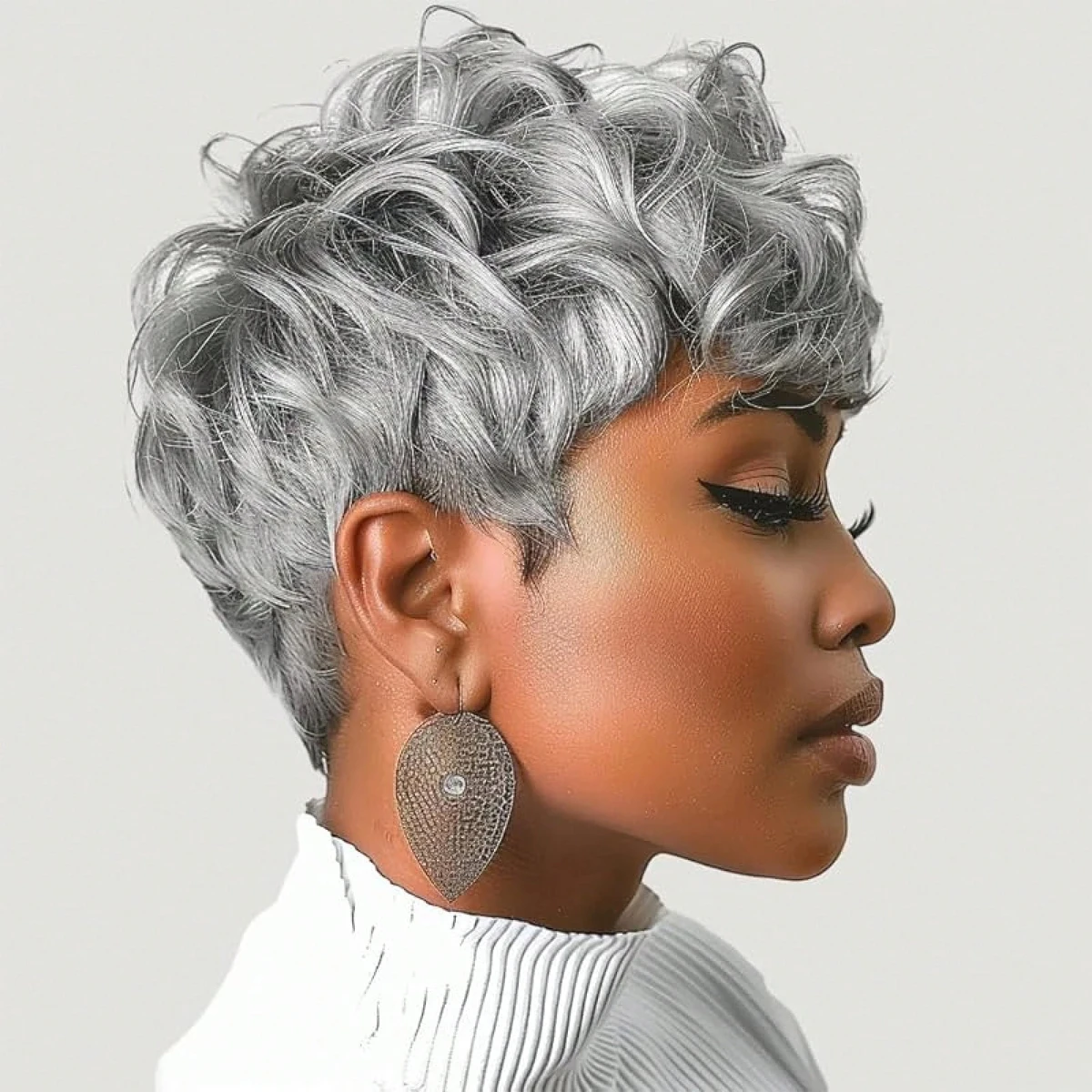 Short Pixie Wigs Short Grey Curly Pixie Wigs Synthetic Hair Wigs Natural Wavy Grey Pixie Cut Wig Short Curly Layered Pixie Wig
Short Pixie Wigs Short Grey Curly Pixie Wigs Synthetic Hair Wigs Natural Wavy Grey Pixie Cut Wig Short Curly Layered Pixie Wig
