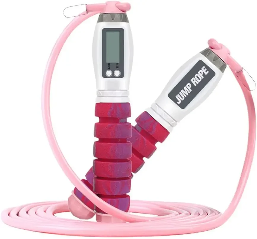Smart Jump Rope with Counter, 9.85ft Adjustable, Tangle-Free for Fitness
Smart Jump Rope with Counter, 9.85ft Adjustable, Tangle-Free for Fitness