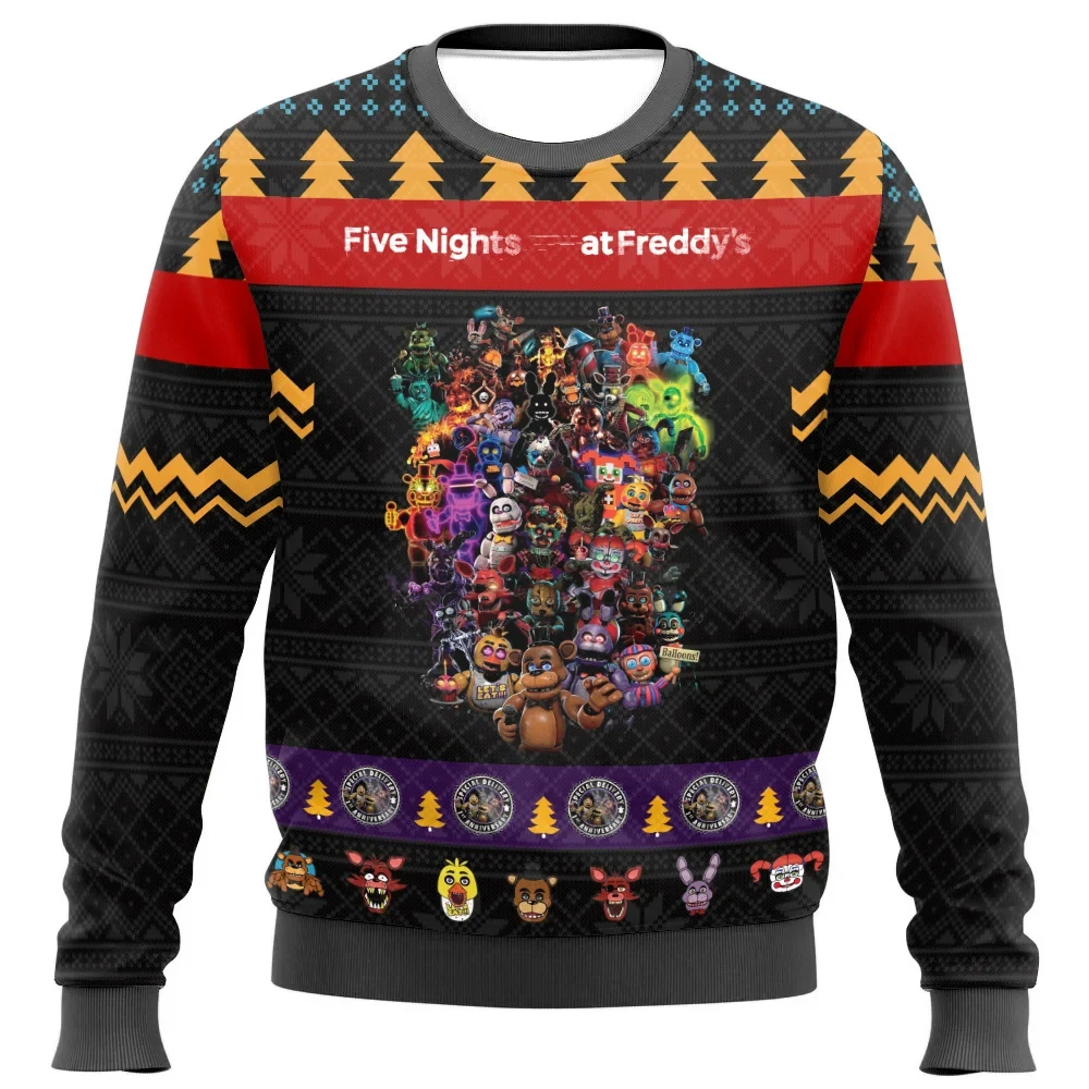 New Year Hot Selling Autumn and Winter Oversized Pullover for Mens Christmas Gift Ugly Sweater for Women Santa Claus O-Neck Tops
New Year Hot Selling Autumn and Winter Oversized Pullover for Mens Christmas Gift Ugly Sweater for Women Santa Claus O-Neck Tops