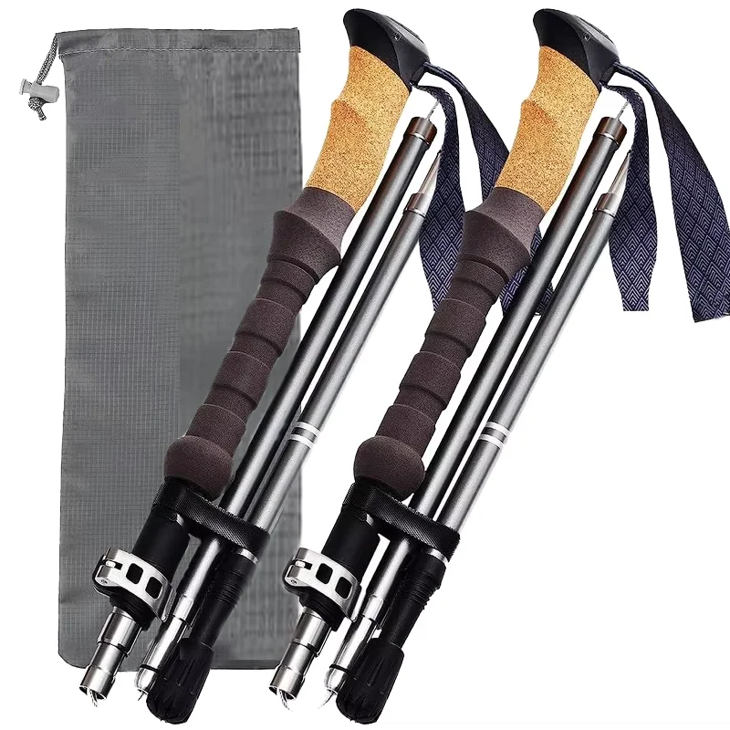 Foldable Nordic Cane with Retractable Flip Lock Carbon Fiber Hiking Cane Comfortable Cork Handle Hiking
Foldable Nordic Cane with Retractable Flip Lock Carbon Fiber Hiking Cane Comfortable Cork Handle Hiking