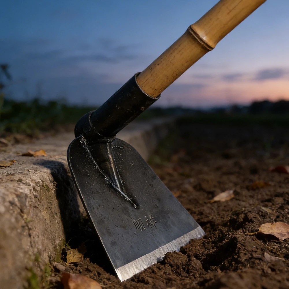 Small Hoe for Digging Soil Forging Weeding Hoe Household Outdoor Farming Tools for Planting Vegetables and Flowers
Small Hoe for Digging Soil Forging Weeding Hoe Household Outdoor Farming Tools for Planting Vegetables and Flowers