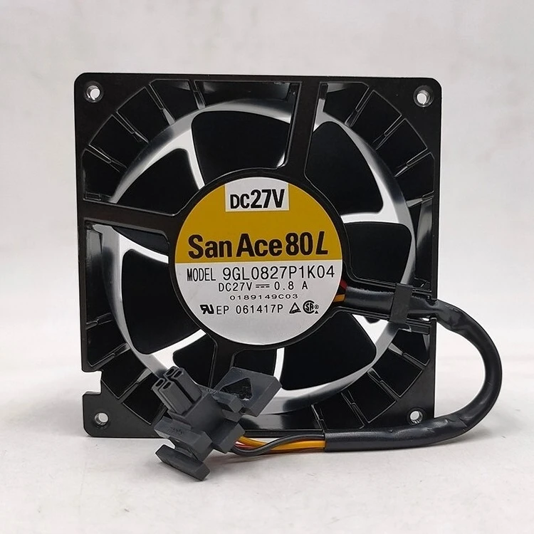 FOR Sanyo Fan 9GL0827P1K04 DC27V 0.8A 8038 8 cm 4 wire Aluminum frame Fan
FOR Sanyo Fan 9GL0827P1K04 DC27V 0.8A 8038 8 cm 4 wire Aluminum frame Fan