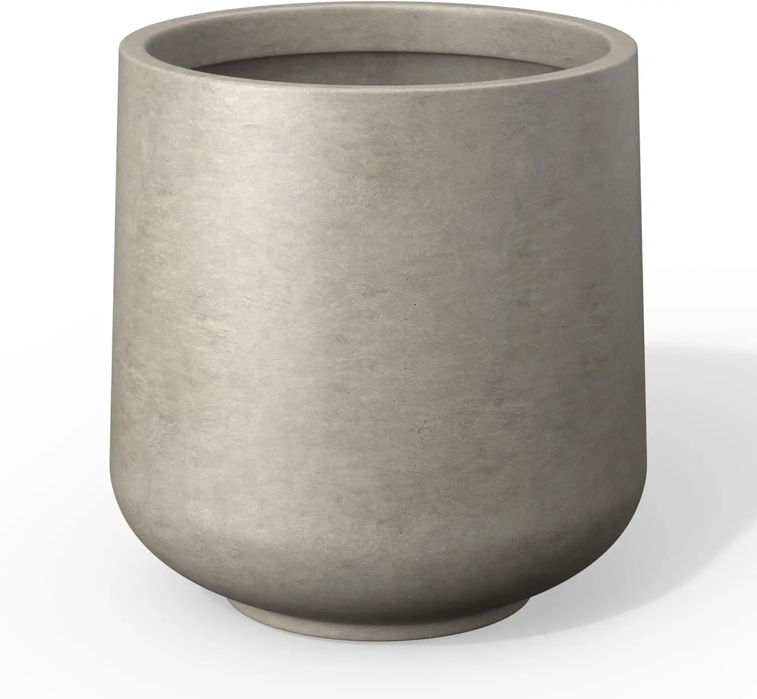Outdoor and Indoor Home Garden Patio, Weathered Concrete Round Planter with Drainage Hole and Rubber Plug
Outdoor and Indoor Home Garden Patio, Weathered Concrete Round Planter with Drainage Hole and Rubber Plug