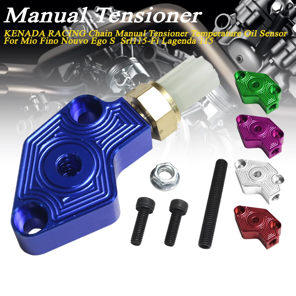 Chain Manual Tensioner Temperature Oil Sensor For KENADA RACING Mio Fino Nouvo Ego S Srl115-Fi Lagenda 115
Chain Manual Tensioner Temperature Oil Sensor For KENADA RACING Mio Fino Nouvo Ego S Srl115-Fi Lagenda 115