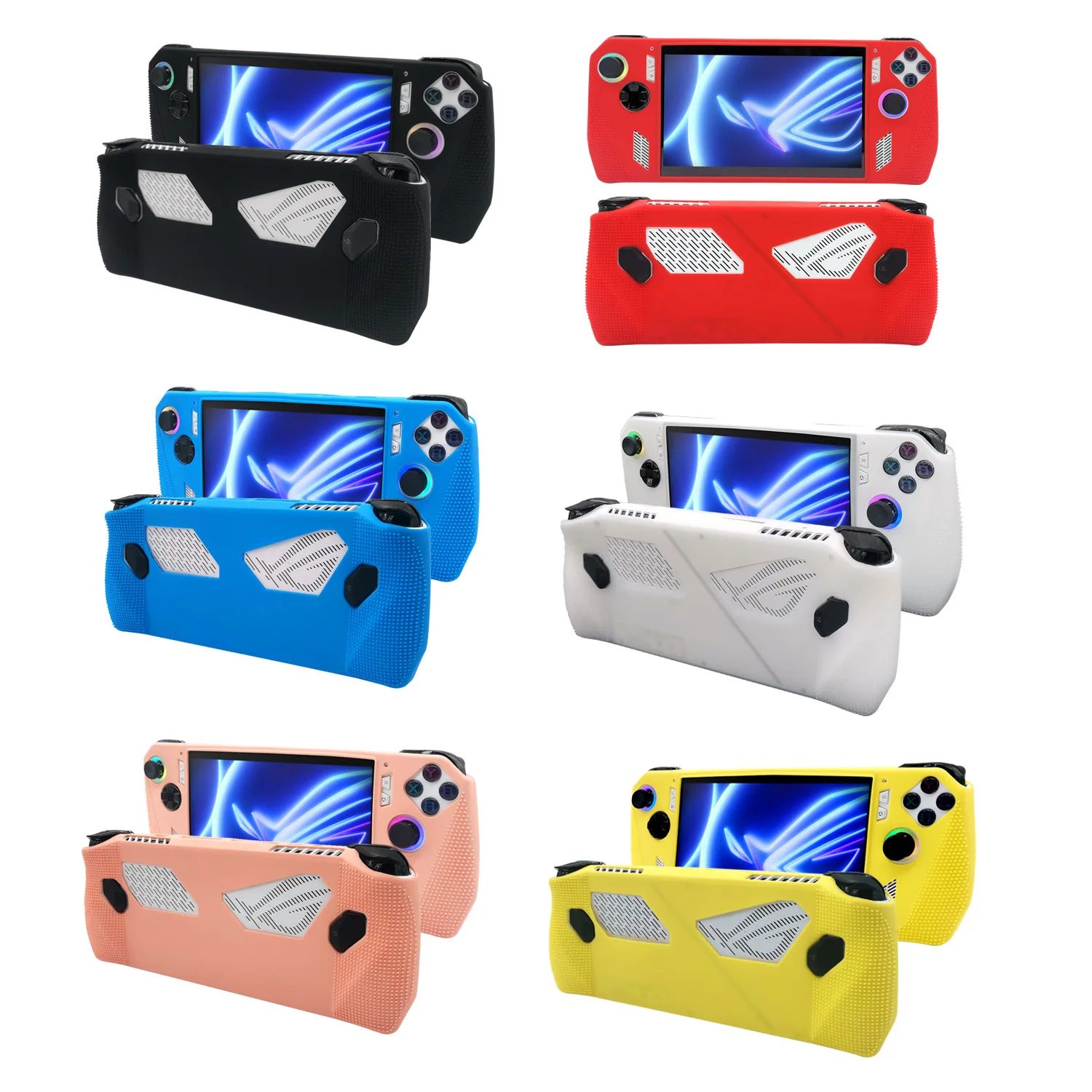 For ASUS ROG Ally Game Console Case Soft Silicone Protective Cover Anti-Scratch Protector Shell Sleeve Game Accessories
For ASUS ROG Ally Game Console Case Soft Silicone Protective Cover Anti-Scratch Protector Shell Sleeve Game Accessories