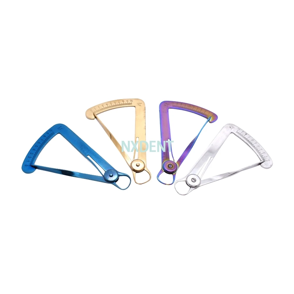 1pcs Dental Colorful Gauge Caliper Dental Lab Instruments Metal Dental Ruler Lab Wax Caliper Stainless Steel Wax Measuring Ruler
1pcs Dental Colorful Gauge Caliper Dental Lab Instruments Metal Dental Ruler Lab Wax Caliper Stainless Steel Wax Measuring Ruler