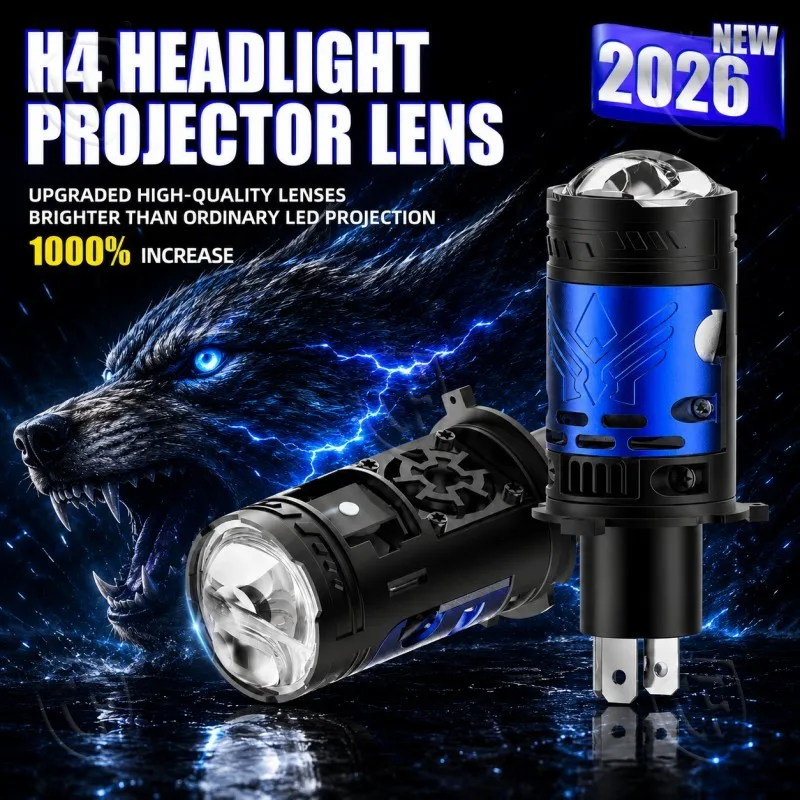 CF LED H4 Projector Lens Headlight H4 6500K High Low Light Fog Lamp Bulb High Power For Cars & Motorcycles Turbo Auto Bulb 12V
CF LED H4 Projector Lens Headlight H4 6500K High Low Light Fog Lamp Bulb High Power For Cars & Motorcycles Turbo Auto Bulb 12V