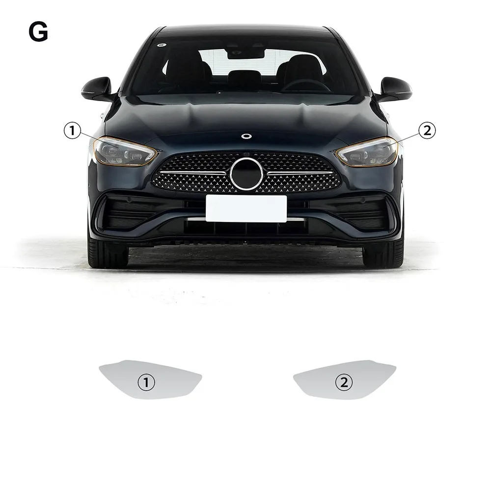 TPU Car Headlight Protective Film For Mercedes-Benz C-Class W206 22-23 PPF Transport Scratch Auto External Accessories
TPU Car Headlight Protective Film For Mercedes-Benz C-Class W206 22-23 PPF Transport Scratch Auto External Accessories