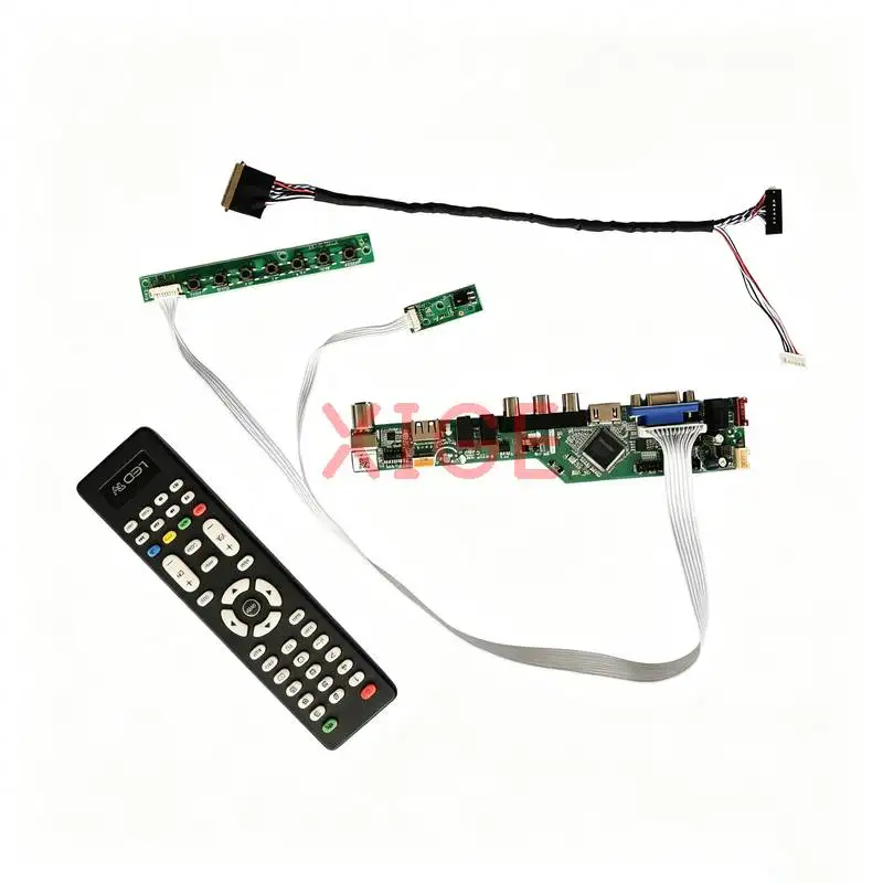 Controller Board Fit LP173WD1 B173RW01 N173FGE CLAA173UA01A 1600x900 Laptop Display 1600*900 LVDS-40 Pin USB+AV+VGA+HDMI Kit DIY
Controller Board Fit LP173WD1 B173RW01 N173FGE CLAA173UA01A 1600x900 Laptop Display 1600*900 LVDS-40 Pin USB+AV+VGA+HDMI Kit DIY