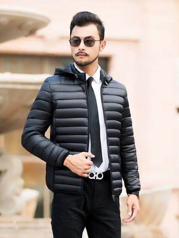 Men's ort Lightweight Cotton Jaet Loose Fit down Coat Youth ular Sle Winter Outerwear Dad's Coat Pure Color
Men's ort Lightweight Cotton Jaet Loose Fit down Coat Youth ular Sle Winter Outerwear Dad's Coat Pure Color