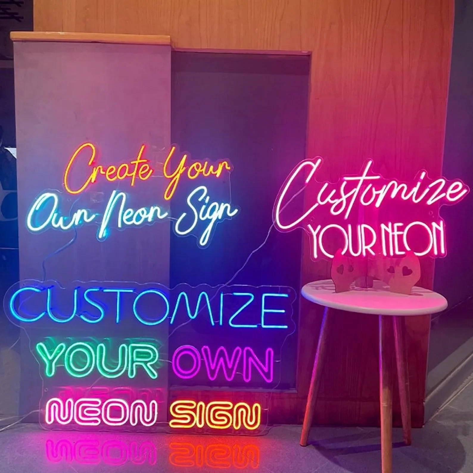 Private Custom Neon Sign Personalised Name Design Business Logo Room Wall LED Light Birthday Party Wedding Decoration Night Lamp
Private Custom Neon Sign Personalised Name Design Business Logo Room Wall LED Light Birthday Party Wedding Decoration Night Lamp