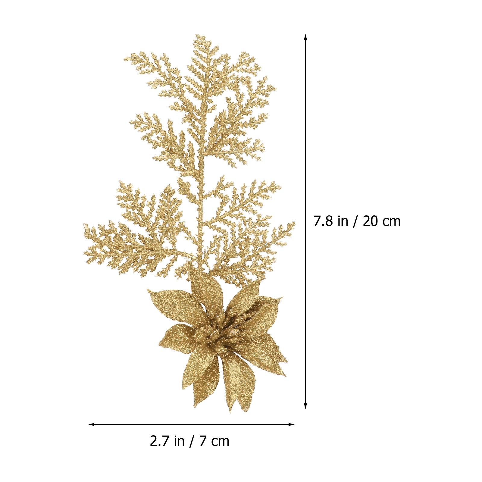 6pcs Glitter Artificial Christmas Flower Pine Branches Clip Tree Decor Xmas Simulation Flower Table Setting Supply Fake Pine
6pcs Glitter Artificial Christmas Flower Pine Branches Clip Tree Decor Xmas Simulation Flower Table Setting Supply Fake Pine