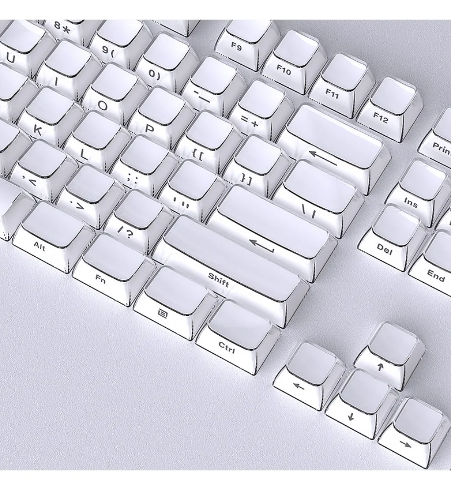 Keycap personality 136 keys PC transparent magnetic axis keyboard jelly white side engraved keycap 0EM small full set
Keycap personality 136 keys PC transparent magnetic axis keyboard jelly white side engraved keycap 0EM small full set