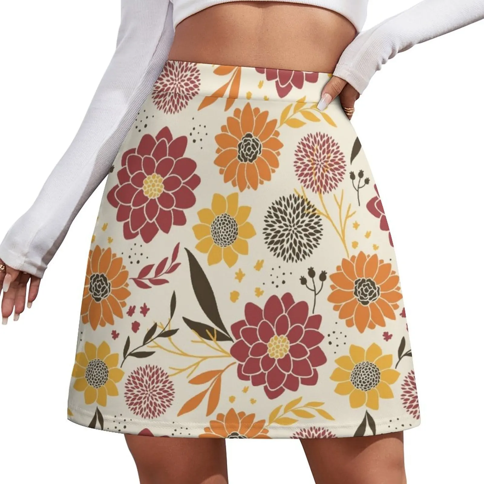 Autumn Flowers Mini Skirt summer dress for women 2025 women's stylish skirts girls skirt
Autumn Flowers Mini Skirt summer dress for women 2025 women's stylish skirts girls skirt