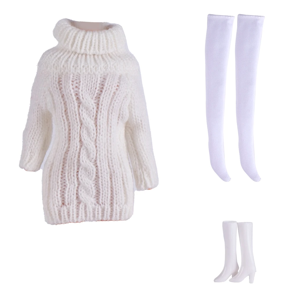 3 Items/Set Dolls Accessories 1/6 Doll Clothes For BJD Doll Clothes Shoes Leggings Sweater For 1/6 Dolls Clothes
3 Items/Set Dolls Accessories 1/6 Doll Clothes For BJD Doll Clothes Shoes Leggings Sweater For 1/6 Dolls Clothes