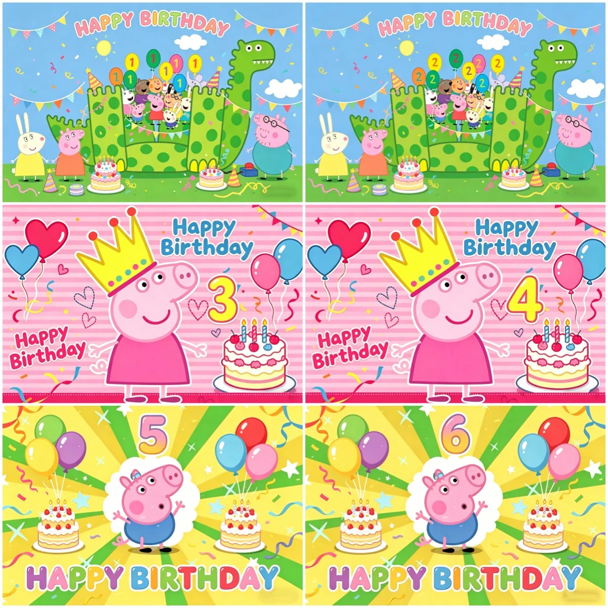 Peppa Pig Birthday Party Supplies Cute Cartoon Piggy Background Boys Girls Party Decoration Backdrop Child Photography Banner Pr
Peppa Pig Birthday Party Supplies Cute Cartoon Piggy Background Boys Girls Party Decoration Backdrop Child Photography Banner Pr