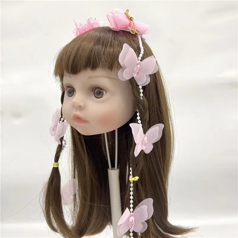 Новая модель силиконовой куклы реборн/парики из волос BJD подходят для окружности головы куклы от 32 до 35 см/41 см, парики из кукол своими руками с наклейными волосами
Новая модель силиконовой куклы реборн/парики из волос BJD подходят для окружности головы куклы от 32 до 35 см/41 см, парики из кукол своими руками с наклейными волосами
