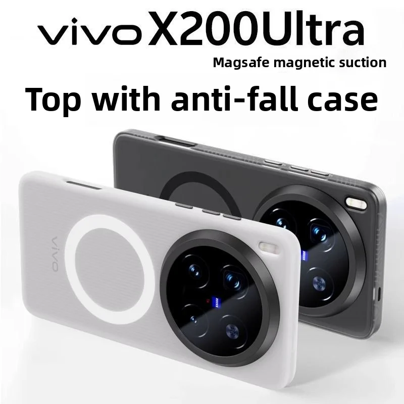 For VIVO X200 Ultra Case Luxury Armor Matte Magsafe Magnetic Back Cover For VIVO X 200 Ultra Shockproof Wireless Charging Funda
For VIVO X200 Ultra Case Luxury Armor Matte Magsafe Magnetic Back Cover For VIVO X 200 Ultra Shockproof Wireless Charging Funda