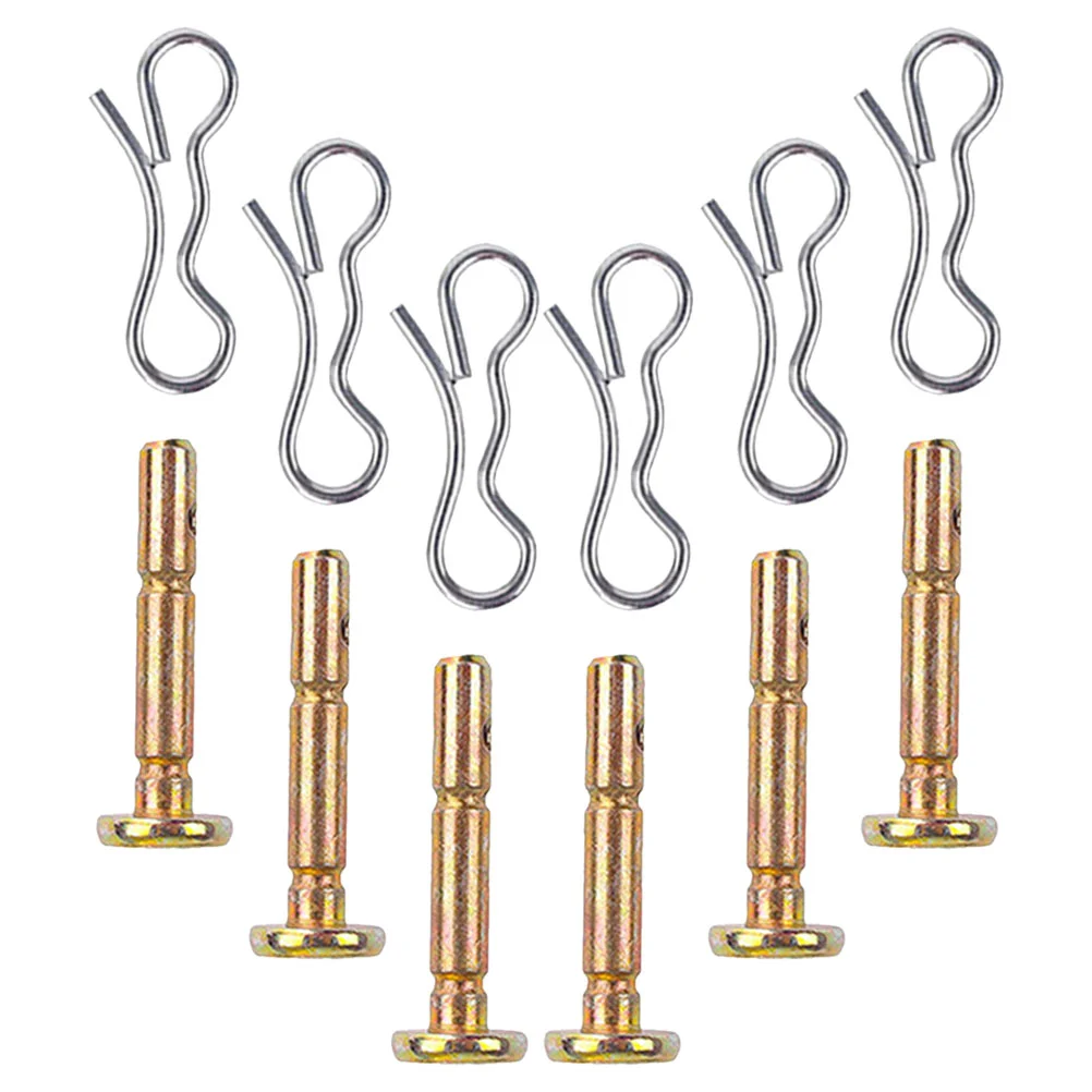 6 Sets Snowplow Shear Pins and Cotter for Metal Sweeper Accessories Thrower
6 Sets Snowplow Shear Pins and Cotter for Metal Sweeper Accessories Thrower
