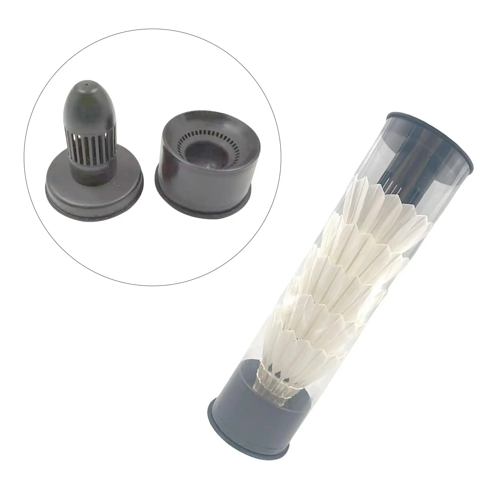 PVC Shuttlecock Humidifier Ball Moisturizing Tube Cover Accessories for Feather Badminton Enhanced Durability
PVC Shuttlecock Humidifier Ball Moisturizing Tube Cover Accessories for Feather Badminton Enhanced Durability