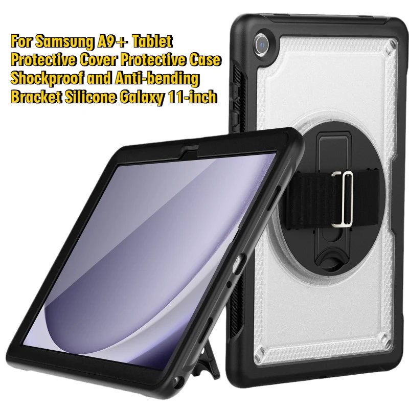 For Samsung A9+Galaxy 11-inch Tablet Protective Cover Protective Case Shockproof and Anti-bending Bracket Silicone
For Samsung A9+Galaxy 11-inch Tablet Protective Cover Protective Case Shockproof and Anti-bending Bracket Silicone